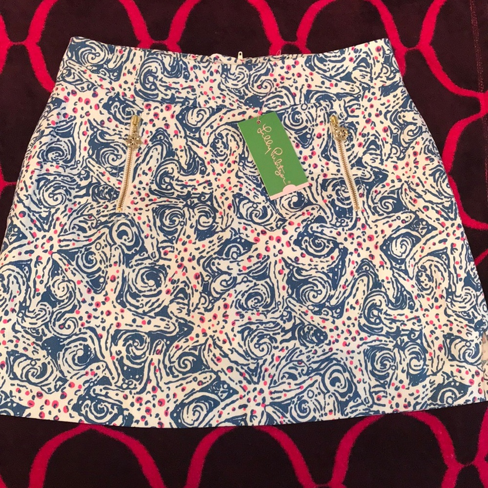 Lilly Pulitzer Star Crush Marigold Skort